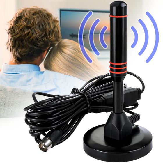 Antena Digital Interna Ima Tomate Mtv-3011 Hdtv Uhf Cabo 3m