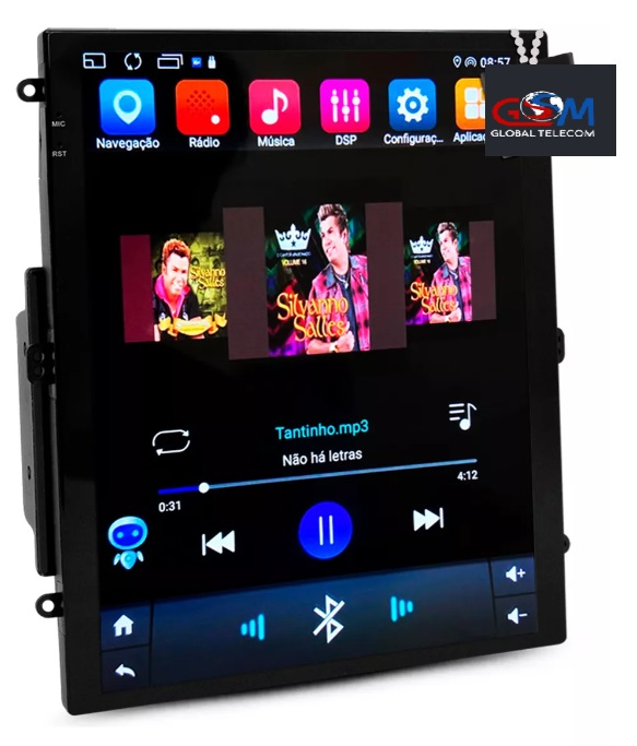 Multimidia Tesla 9,7p Octacore Carplay 2gb 32gb Android 14