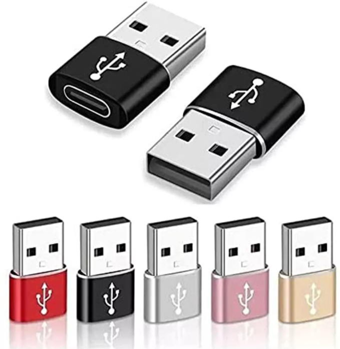 Adaptador Usb-c 3.1 Type-c Fêmea Para Usb-a 3.0 Macho
