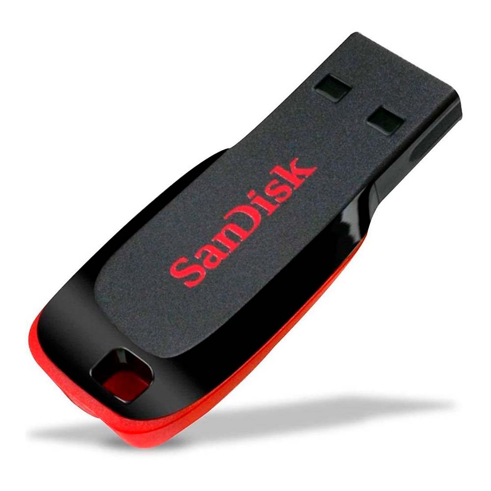 Pen Drive Cruzer Blade Sandisk USB 2.0 64GB SDCZ50-064G-B35