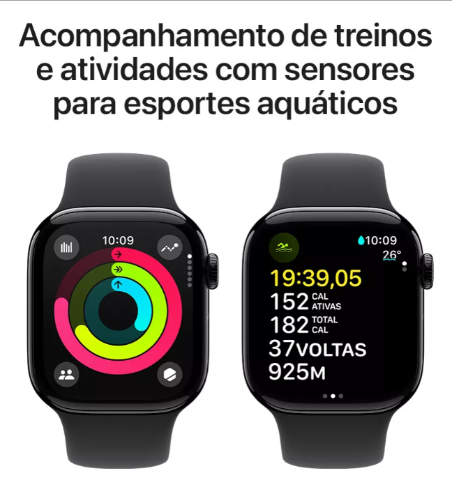 Apple Watch Serie 10 46mm GPS A2999 Preto