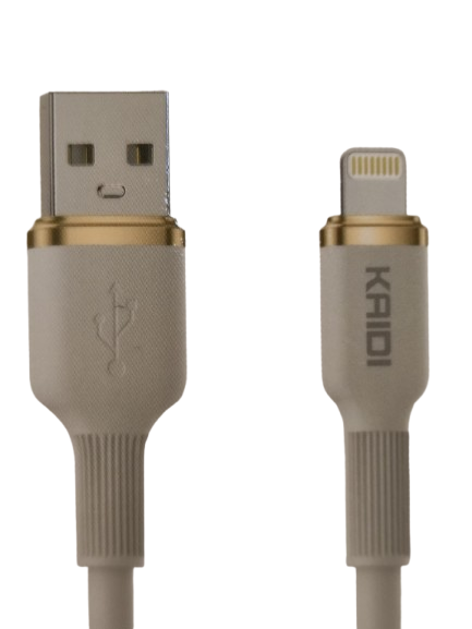Cabo Carregador Rápido Lightning/USB  Kaidi KD-352A 1 metro