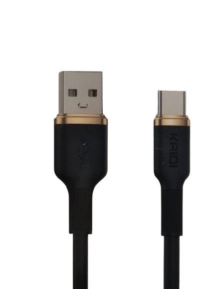 Cabo Carregador Rápido Tipo C/USB Kaidi KD-352C
