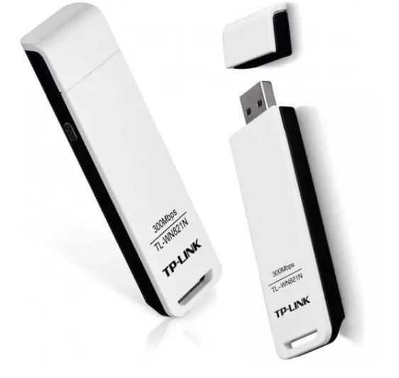 Adaptador Wi-fi Tp-link Tl-wn821n Usb Wireless N 300mbps