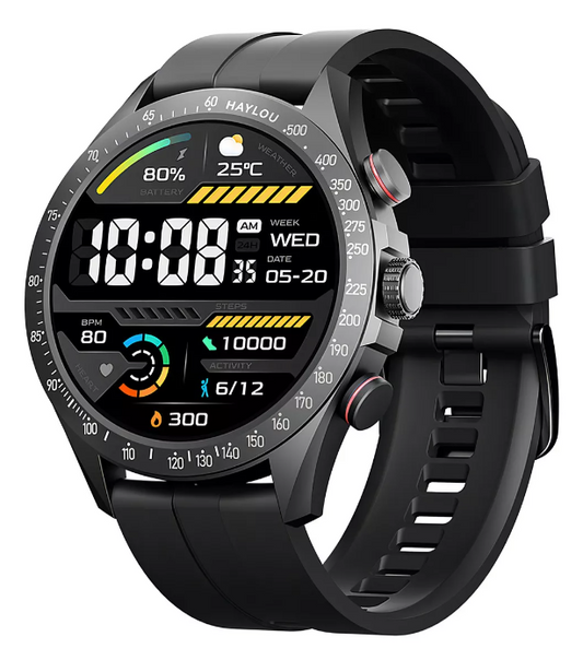 Relógio Smartwatch Haylou Solar Pro Ligação Bluetooth Ls18