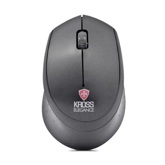 Mouse Wirelesss Sem Fio Kross Recarregável USB 1.600 Dpi Preto Ke-M305