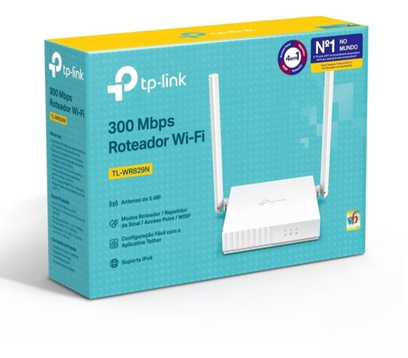 Roteador Wi-Fi Multimodo 2 Antenas 5dbi 300mbps  Tp-link