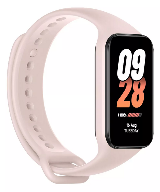 Xiaomi Smart Band Smart Band 8 Active Global 1.47mm Caixa 1.47mm Preta, Pulseira Rosa